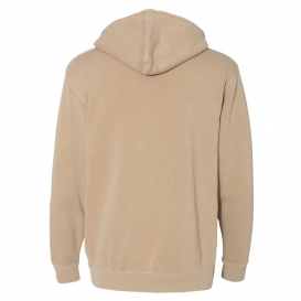 Independent Trading Co. PRM4500 Heavyweight Pigment-Dyed Hooded Sweatshirt - Pigment Sandstone