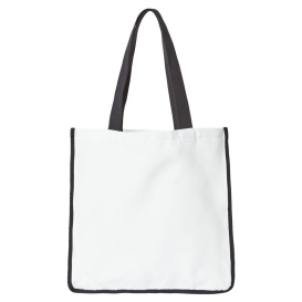 Liberty Bags PSB1516 Sublimation Medium Tote - White/Black