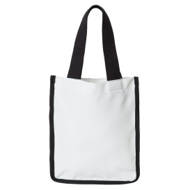 Liberty Bags PSB810 Sublimation Small Tote - White/Black