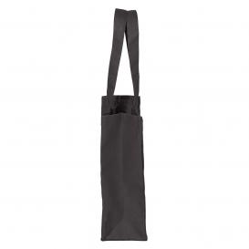 Q-Tees Q1000 12L Gussetted Shopping Bag - Charcoal
