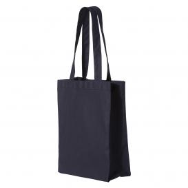 Q-Tees Q1000 12L Gussetted Shopping Bag - Navy