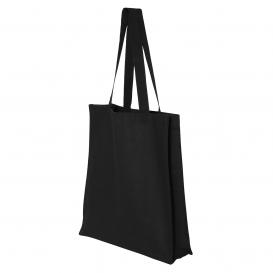 Q-Tees Q125300 14L Shopping Bag - Black
