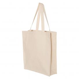 Q-Tees Q125300 14L Shopping Bag - Natural