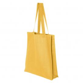 Q-Tees Q125300 14L Shopping Bag - Yellow