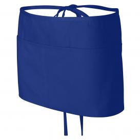Q-Tees Q2115 Waist Apron with Pockets - Royal
