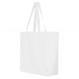 Q-Tees Q600 25L Jumbo Tote - White