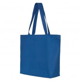 Q-Tees Q611 25L Zippered Tote - Royal