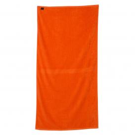 Q-Tees QV3060 Velour Beach Towel - Orange