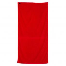 Q-Tees QV3060 Velour Beach Towel - Red