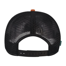 Legacy ROADIE Five-Panel Trucker Cap - Copper Slub/Black