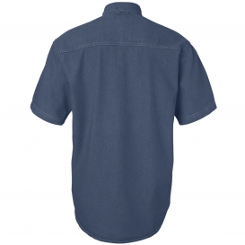 Sierra Pacific 0211 Short Sleeve Denim Shirt - Dark Denim