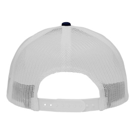 Sportsman SP1450 Traditional Lo-Pro Mesh Back Trucker Fit Cap - Chino Navy/White