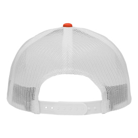 Sportsman SP1450 Traditional Lo-Pro Mesh Back Trucker Fit Cap - Chino Orange/White