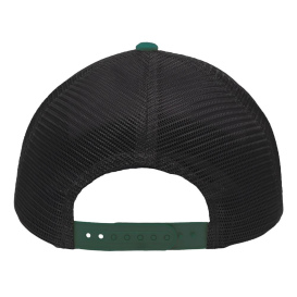 Sportsman SP1450 Traditional Lo-Pro Mesh Back Trucker Fit Cap - Heather Gray/Charcoal/Forest Green