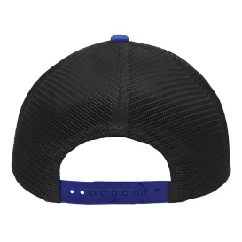 Sportsman SP1450 Traditional Lo-Pro Mesh Back Trucker Fit Cap - Heather Grey/Charcoal/Royal