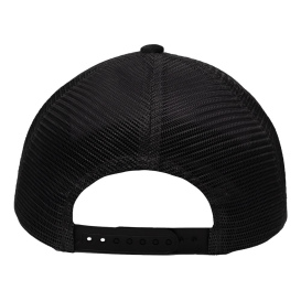 Sportsman SP1550 Modern Five Panel Trucker Fit Cap - Old Wash Black/Black