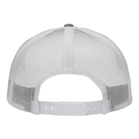Sportsman SP1650 Modern Six-Panel Trucker Fit Cap - Heather Black/White