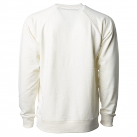 Independent Trading Co. SS1000C Unisex Lightweight Loopback Terry Crew - Bone
