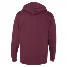 Independent Trading Co. SS4500 Midweight Hooded Sweatshirt - Maroon