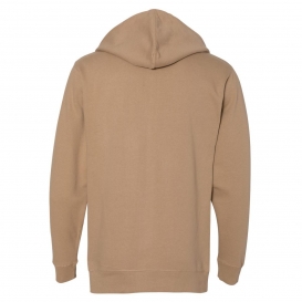 Independent Trading Co. SS4500Z Midweight Full-Zip Hooded Sweatshirt - Sandstone