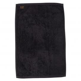 Q-Tees T200 Hemmed Hand Towel - Black