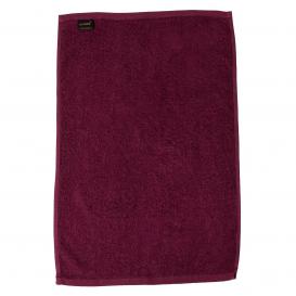 Q-Tees T200 Hemmed Hand Towel - Maroon