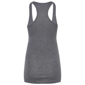 Tultex 190 Women\'s Racerback Tank Top - Heather Charcoal