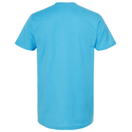 Tultex 202 Unisex Fine Jersey T-Shirt - Aqua