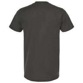 Tultex 202 Unisex Fine Jersey T-Shirt - Charcoal