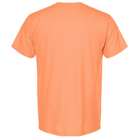 Tultex 202 Unisex Fine Jersey T-Shirt - Heather Cantaloupe | Full Source