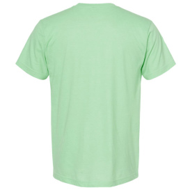 Tultex 202 Unisex Fine Jersey T-Shirt - Heather Neo Mint