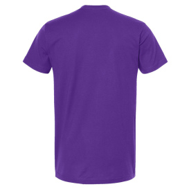 Tultex 202 Unisex Fine Jersey T-Shirt - Purple