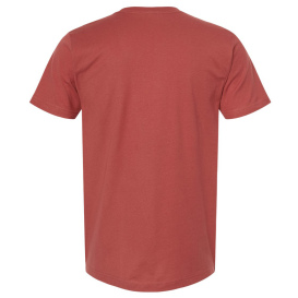 Tultex 202 Unisex Fine Jersey T-Shirt - Terracotta