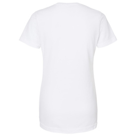 Tultex 216 Women\'s Classic Fit Fine Jersey T-Shirt - White