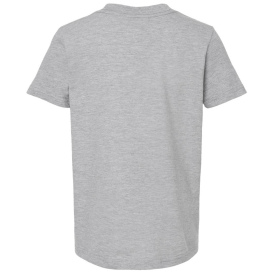 Tultex 235 Youth Fine Jersey T-Shirt - Heather Grey