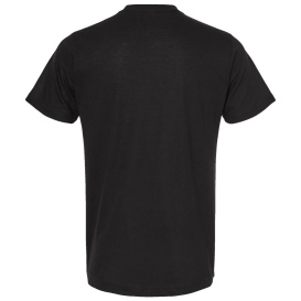 Tultex 241 Unisex Poly-Rich T-Shirt - Black | Full Source