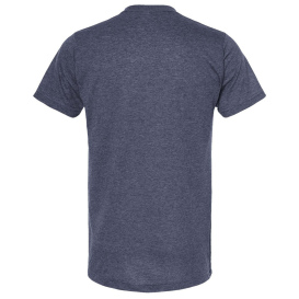 Tultex 241 Unisex Poly-Rich T-Shirt - Heather Denim