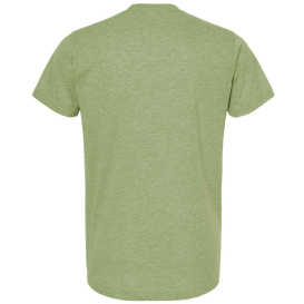 Tultex 241 Unisex Poly-Rich T-Shirt - Heather Green