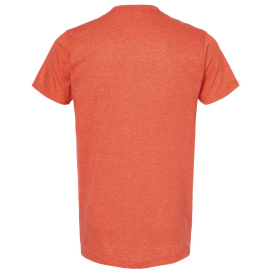 Tultex 241 Unisex Poly-Rich T-Shirt - Heather Orange