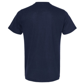 Tultex 241 Unisex Poly-Rich T-Shirt - Navy