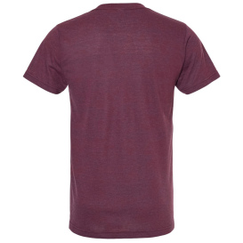 Tultex 254 Unisex Tri-Blend T-Shirt - Berry Tri Blend
