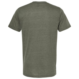 Tultex 254 Unisex Tri-Blend T-Shirt - Military Tri Blend
