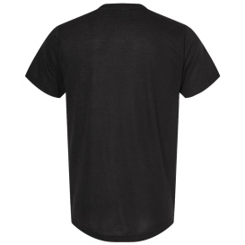 Tultex 254 Unisex Tri-Blend T-Shirt - Solid Black Tri Blend