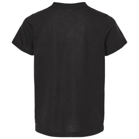 Tultex 265 Youth Poly-Rich T-Shirt - Black