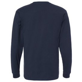 Tultex 291 Unisex Jersey Long Sleeve T-Shirt - Navy