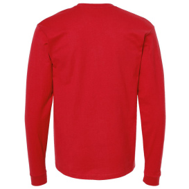 Tultex 291 Unisex Jersey Long Sleeve T-Shirt - Red