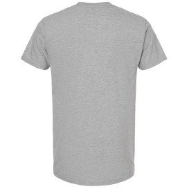 Tultex 293 Unisex Heavyweight Pocket T-Shirt - Heather Grey