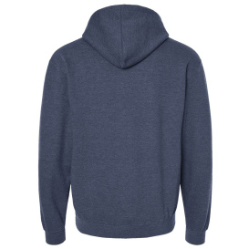 Tultex 320 Unisex Fleece Hooded Sweatshirt - Heather Denim