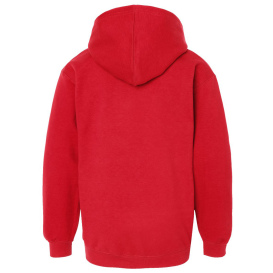 Tultex 320Y Youth Hooded Sweatshirt - Red
