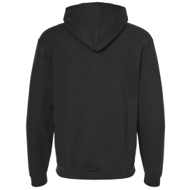 Tultex 331 Unisex Full-Zip Hooded Sweatshirt - Black